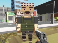 Block Pixel Cop Online Action Arcade Game