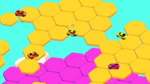Sport Car Hexagon: Race & Survive Arcade Game