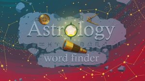 Astrology Word Finder Puzzle Game Online - Word Game