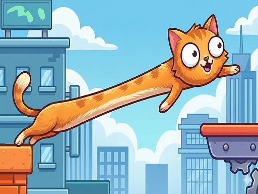 Stretchy Cat Puzzle Quest