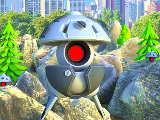 Defender vs Machines Action Game