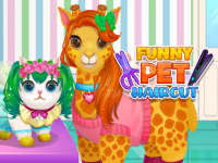 Funny Pet Haircut 2 Online Game Dress Up Game