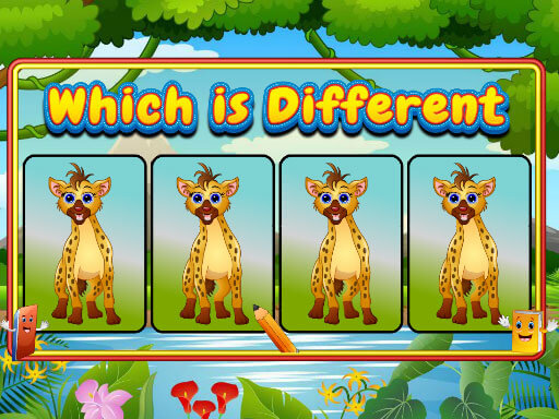 Animal Find the Unique Puzzle