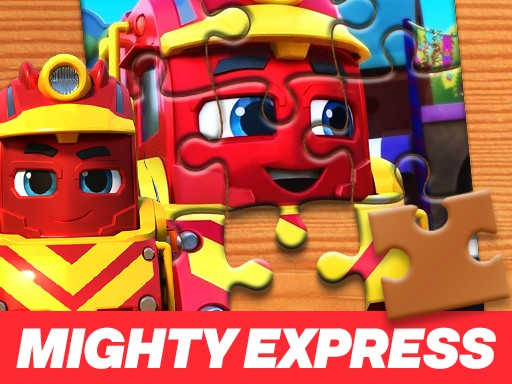 Mighty Express Train Jigsaw Puzzle