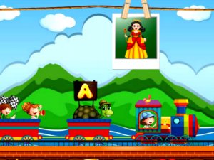 Alphabetic Train Online Game - Word Game