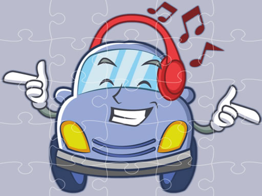 Happy Cars Jigsaw Puzzle