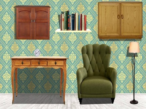 Vintage House Escape Puzzle