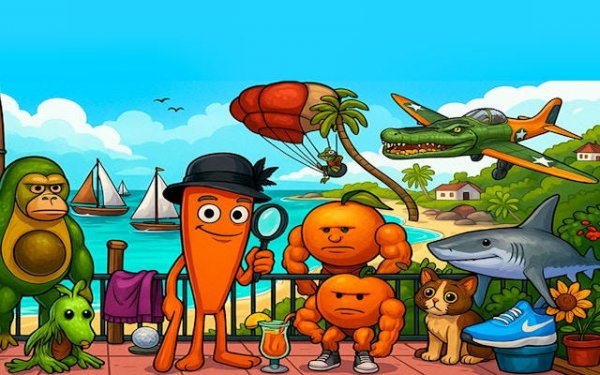 Puzzle Hide and Seek Adventure