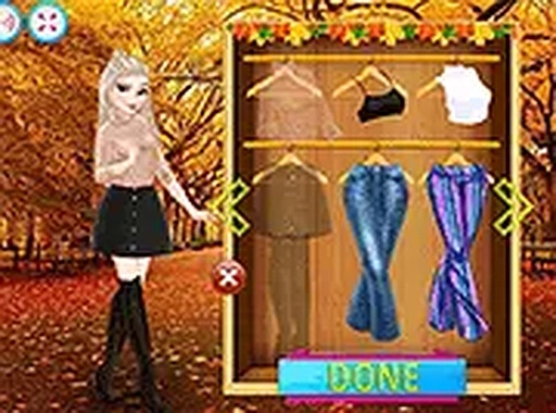 Autumn Wardrobe Dress-Up Game