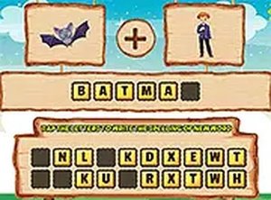Visual Word Match Puzzle